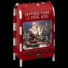 Feeric Lights & Christmas Boule à neige lumineuse 12 LED (H40 cm) Boîte aux lettres du Père Noël New