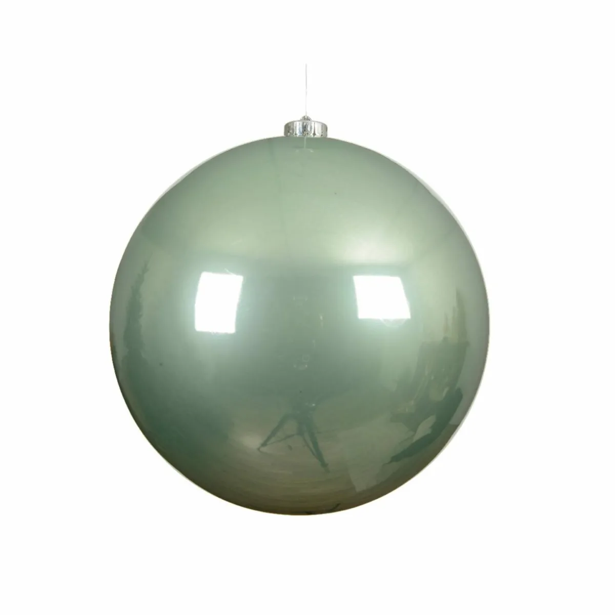 KAEMINGK Boule de Noël (D140 mm) Alpine Vert thé matcha Vert matcha Outlet