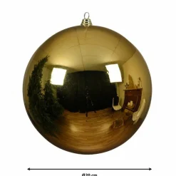 KAEMINGK Boule de Noël (D200 mm) Alpine Or Discount