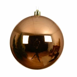 KAEMINGK Boule de Noël (D200 mm) Alpine Cognac Hot