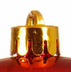 KAEMINGK Boule de Noël (D140 mm) Alpine Rouge