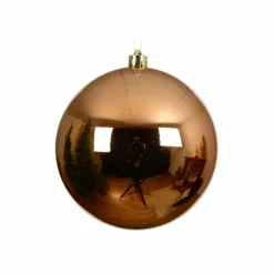 KAEMINGK Boule de Noël (D140 mm) Alpine Cognac Clearance