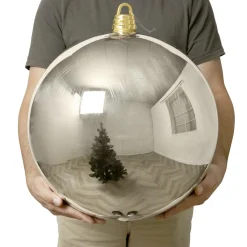 EMINZA Boule de Noël (D400 mm) New Alpine XXL Perle Sale