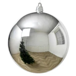 EMINZA Boule de Noël (D400 mm) New Alpine XXL Argent Online