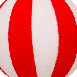 JJA Boule de Noël (D150 mm) Rayures et Blanc Rouge Online