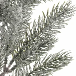 KAEMINGK Branche de sapin (52 cm) Omorika Vert enneigé Sapin enneigé New