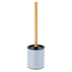 TENDANCE Brosse WC métal Purebamboo Bleu clair New