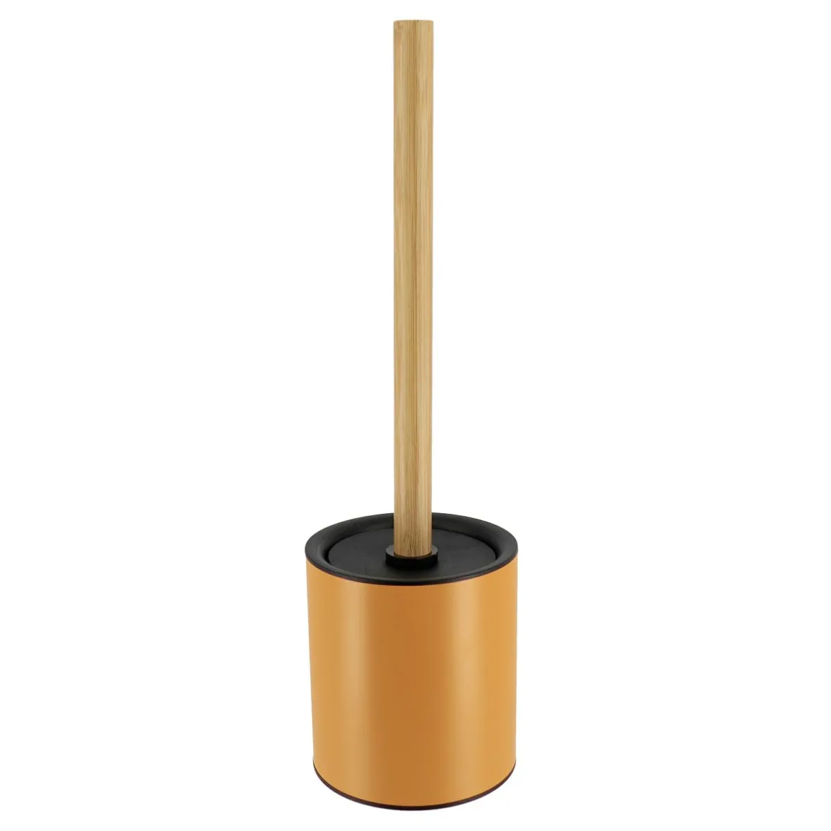 TENDANCE Brosse WC métal Purebamboo Jaune moutarde