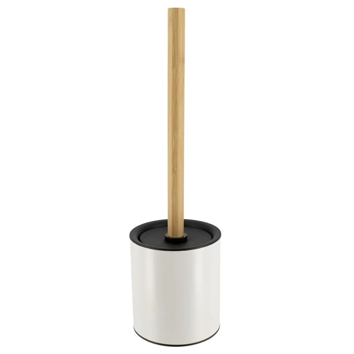TENDANCE Brosse WC métal Purebamboo Blanc Sale