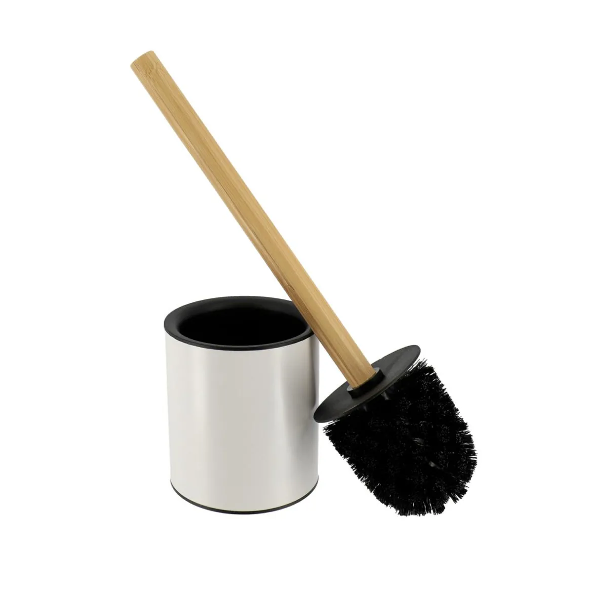 TENDANCE Brosse WC métal Purebamboo Blanc Sale