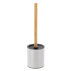 TENDANCE Brosse WC métal Purebamboo Gris clair Online