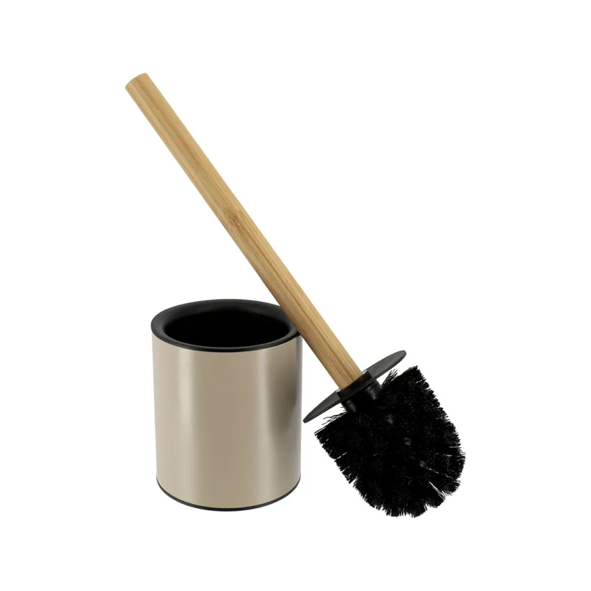 TENDANCE Brosse WC métal Purebamboo Taupe Clearance