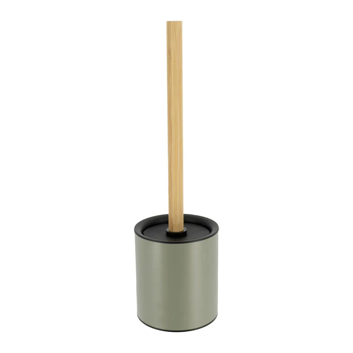 TENDANCE Brosse WC métal Purebamboo Vert kaki