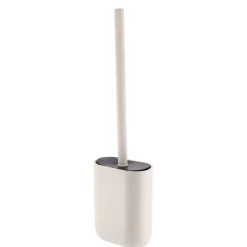 TENDANCE Brosse WC ovale Japandi Beige Discount
