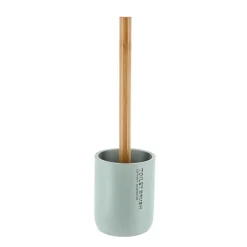 TENDANCE Brosse WC polyrésine Purebamboo Vert Eucalyptus Clearance