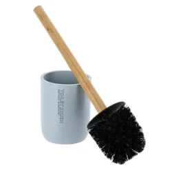 TENDANCE Brosse WC polyrésine Purebamboo Bleu clair Outlet