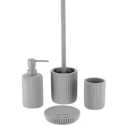 TENDANCE Brosse WC Timeless Strié Gris clair Outlet