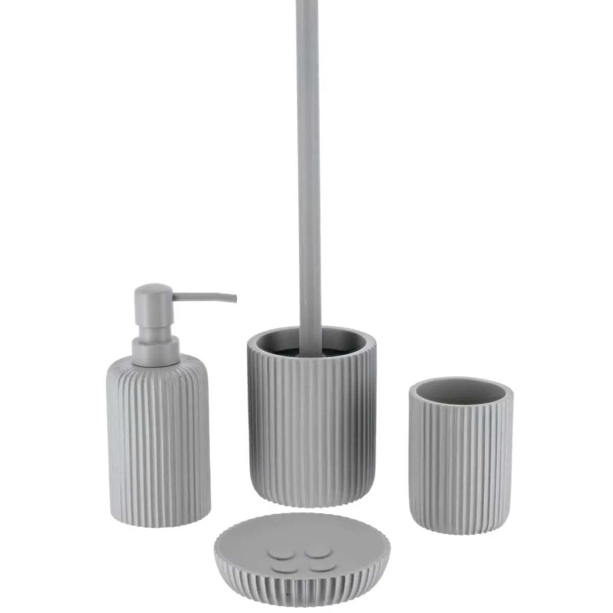 TENDANCE Brosse WC Timeless Strié Gris clair Outlet