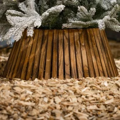 EMINZA Cache pied de sapin (D57 cm) Paulownia Bois Naturel Online