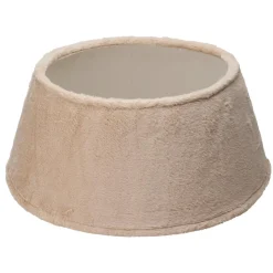 KOOPMAN Cache pied de sapin (D55 cm) Fausse fourrure Beige Discount