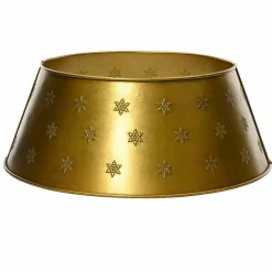 KAEMINGK Cache pied de sapin métal (D57 cm) Antique Or Outlet