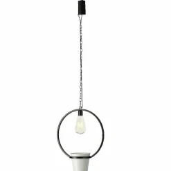 #N/A Cache-pot lumineux à suspendre (H98 cm) LED Jiny - Blanc Discount