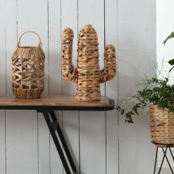 ATMOSPHERA Cactus déco en jacinthe d'eau (H35 cm) Haci Naturel Best