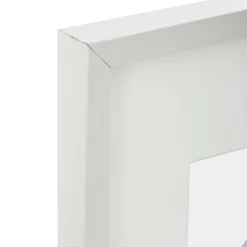Atmosphera, cru017dateur d'intu017drieur Cadre photo bois mural (30 x 40 cm) Manu Blanc Online