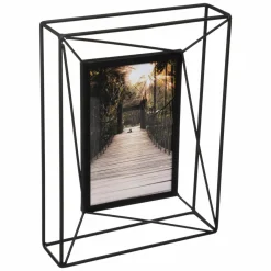 ATMOSPHERA Cadre photo en métal (10 x 15 cm) Filaire Noir Sale