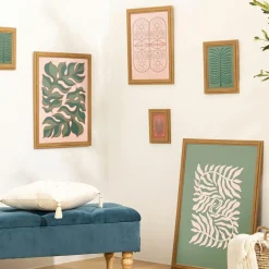 Atmosphera, cru017dateur d'intu017drieur Cadre photo mural bois (30 x 40 cm) Alix Marron New