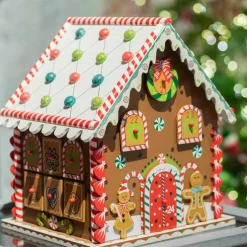 KAEMINGK Calendrier de l'Avent à remplir Pain d'épices gourmand Multicolore Naturel Sale