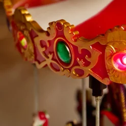 KAEMINGK Carrousel lumineux et animé (H25 cm) Souvenirs d’Hiver Multicolore Outlet