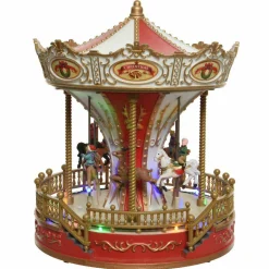 KAEMINGK Carrousel lumineux et musical à piles D'antan Outlet