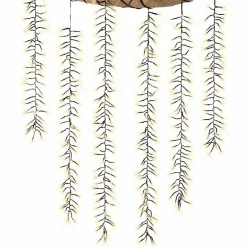 KAEMINGK Cascade lumineuse 2 m 480 LED câble noir Effet scintillant Blanc chaud Blanc Chaud - câble noir Sale
