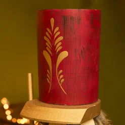 KAEMINGK Casse-noisette en bois (H76 cm) Timothé la royauté Vert et Bordeaux Online