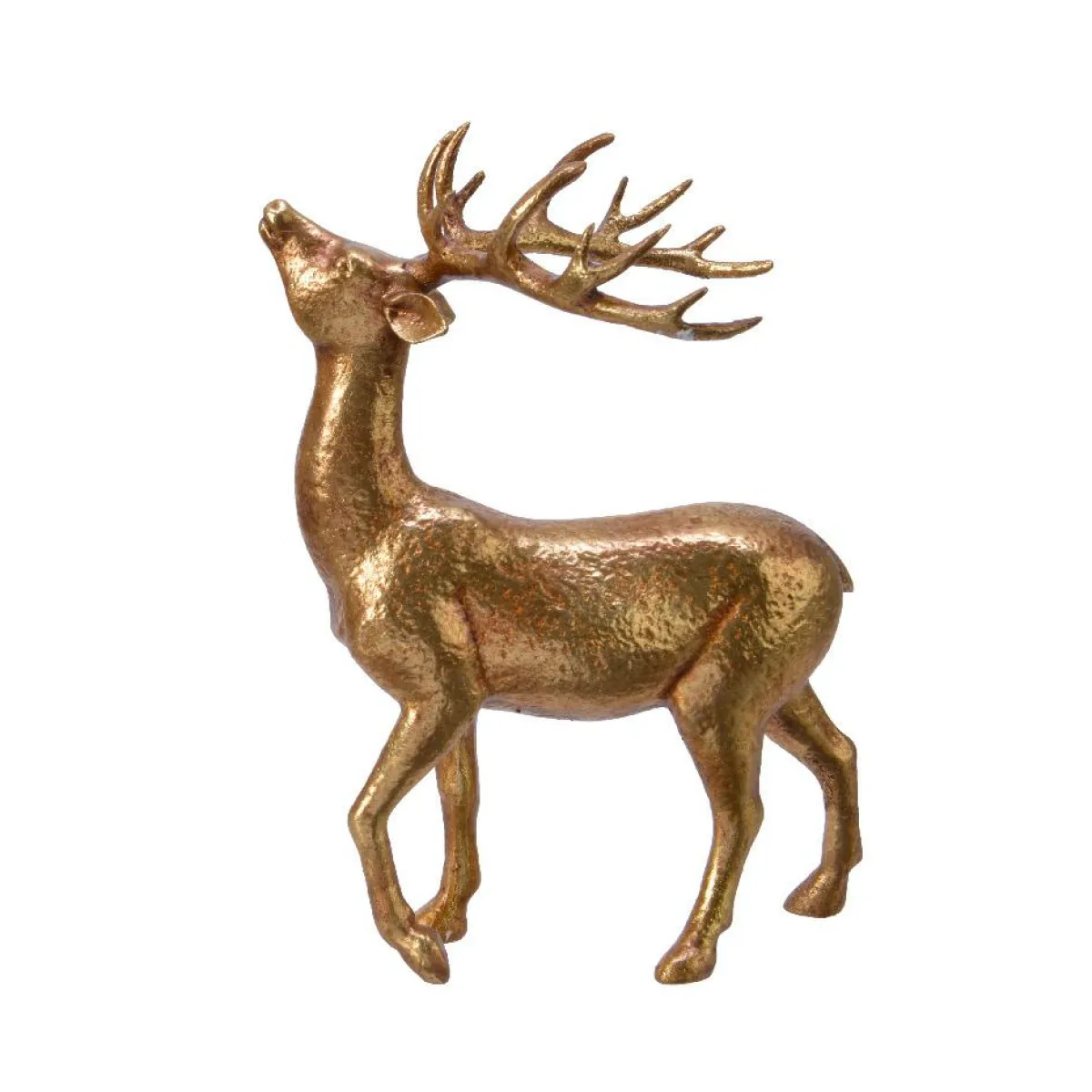 KAEMINGK Cerf décatif (H26 cm) Bois enchanté Dé Or Discount