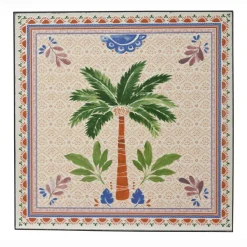 EMINZA Chaise bistrot pliable en mosaïque Havana Brun Marron