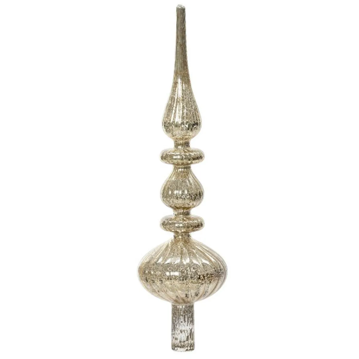 KAEMINGK Cimier de sapin en verre Romantique Argent Hot