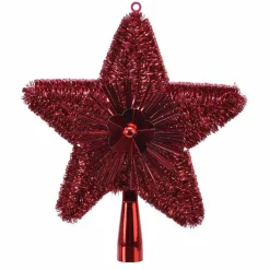 KAEMINGK Cimier de sapin Etoile Rouge Hot