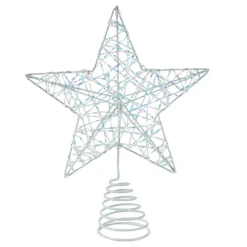 KAEMINGK Cimier de sapin Kily Blanc irisé Transparent irisé Outlet