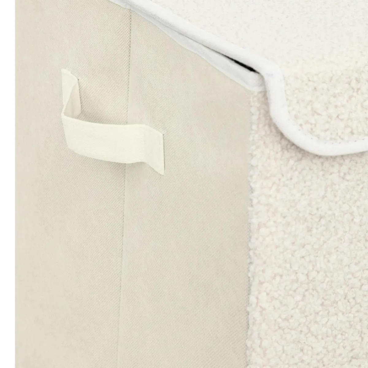 Atmosphera cru017dateur d'intu017drieur for kids Coffre de rangement pliable enfant bouclette (36 x 57 cm) Yuma Blanc Hot