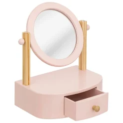 Atmosphera cru017dateur d'intu017drieur for kids Coiffeuse à poser enfant bois (H28 cm) Louna Rose Clearance