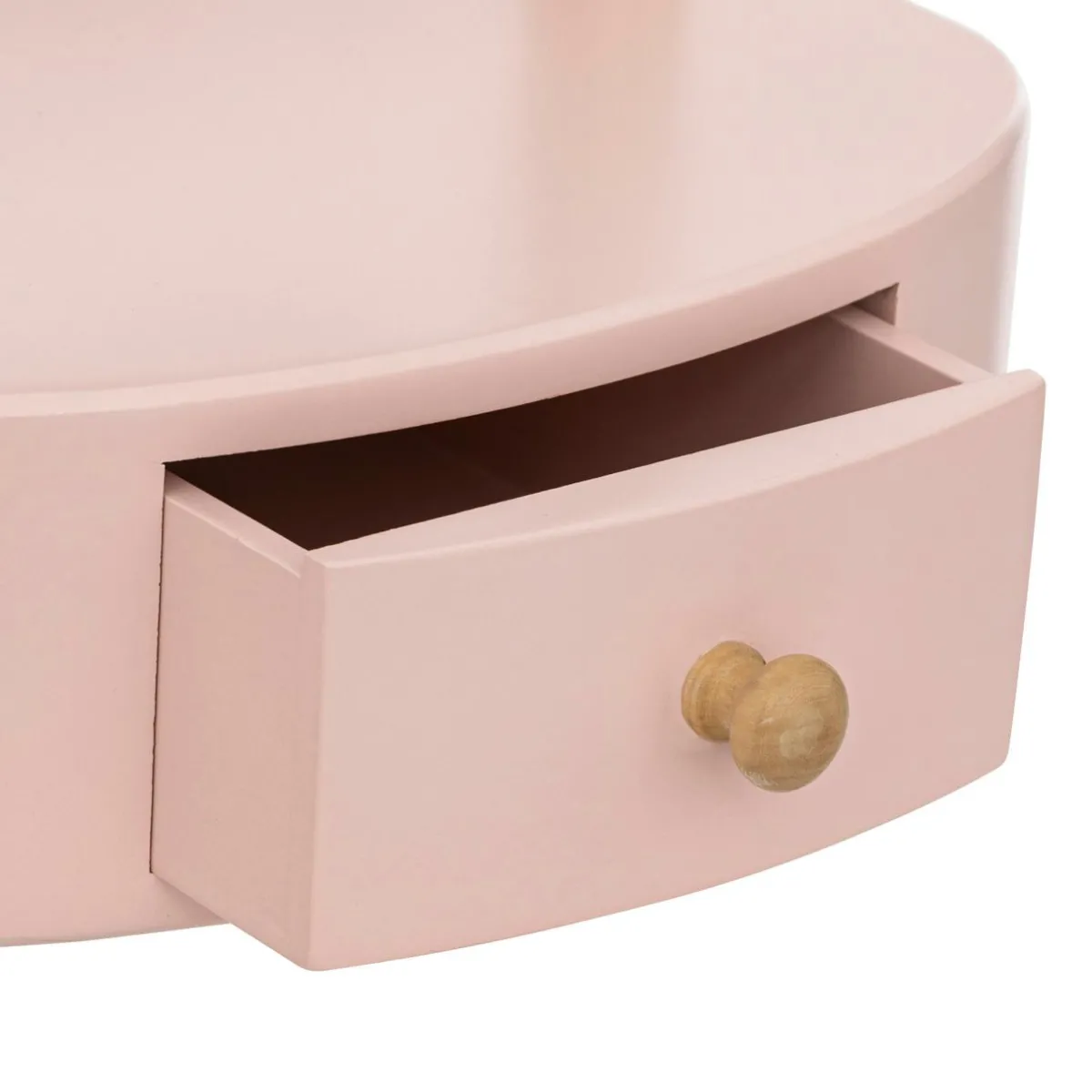 Atmosphera cru017dateur d'intu017drieur for kids Coiffeuse à poser enfant bois (H28 cm) Louna Rose Clearance