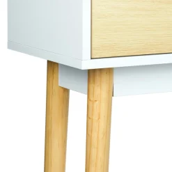 OSTARIA Console bois (H75 cm) Hortense he Blanc Online