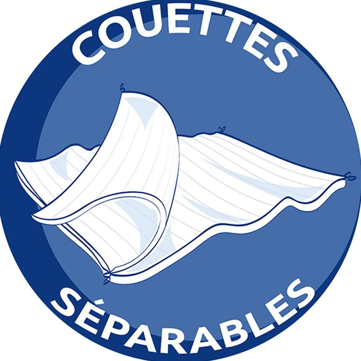 EMINZA Couette (140 x 200 cm) 4 Saisons he Blanc Clearance
