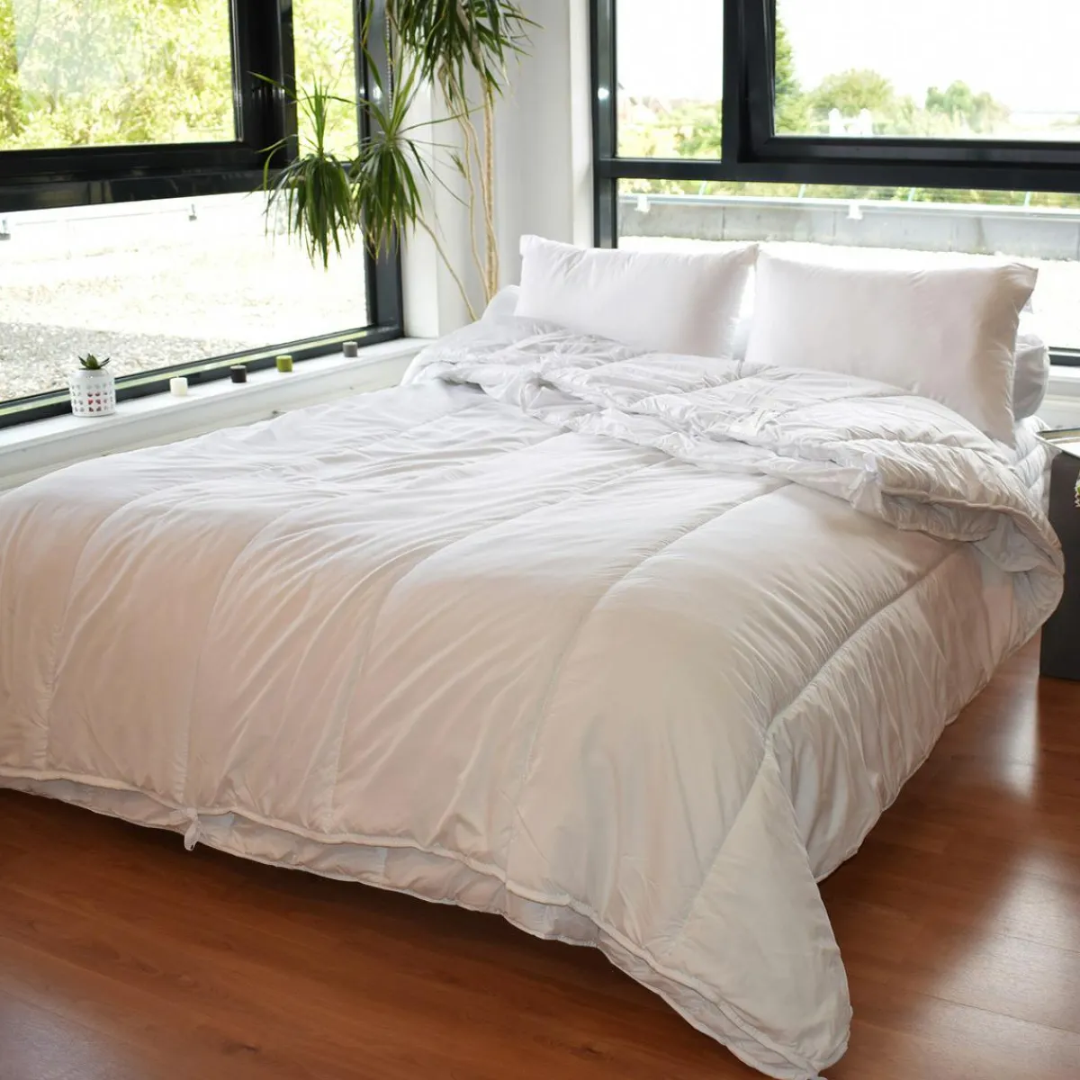 EMINZA Couette (240 x 220 cm) 4 Saisons he Blanc Online