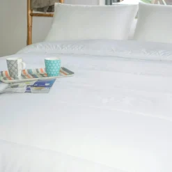 EMINZA Couette (260 x 240 cm) Respirante et Légère he Blanc New