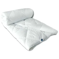EMINZA Couette Chaude (140 x 200 cm) Microfibre Lavable à 95°C he Blanc Sale