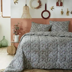 L'EFFET PAPILLON Couette imprimée tempérée (140 x 200 cm) et une taie coton Malia Multicolore Online