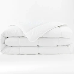 L'effet papillon Couette tempérée coton anti acarien (140 x 200 cm) Celeste he Blanc Online